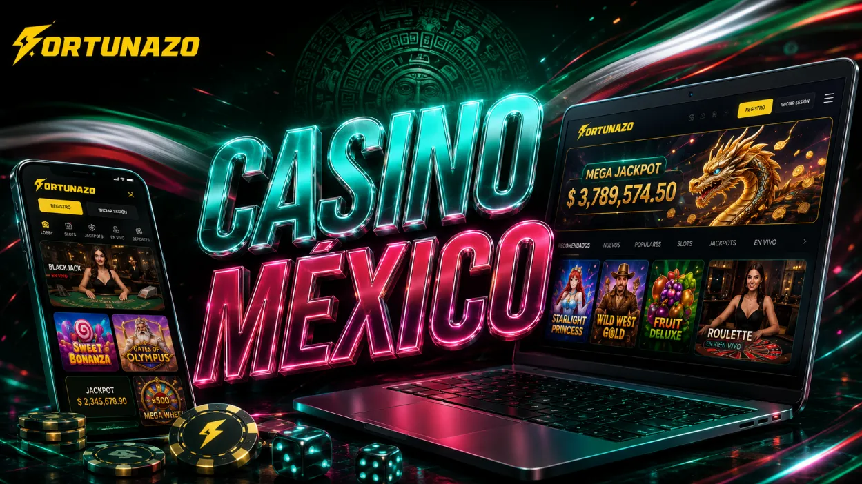 Fortunazo México con Casino Online, Bono y Retiros Verificados